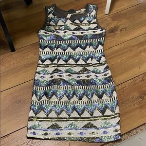 Ya Los Angeles Multicolor Sequin Mini Dress